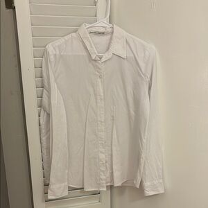 Abercrombie White Button Down Shirt